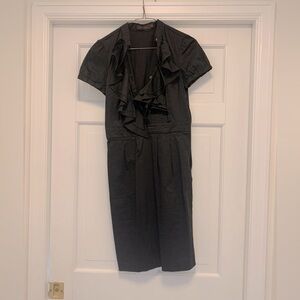 The Limited Black Ruffle Dress. Size 0